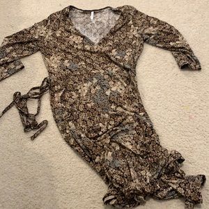 Women’s white stag dress